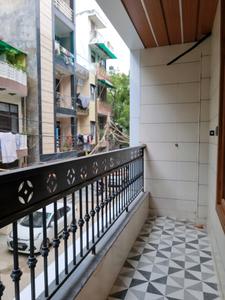 Bedroom One Image of 950 Sq.ft 3 BHK Apartment / Flat for sale in Saarthi Estonia Homes by Saarthi Properties And Builder, Uttam Nagar New Delhi for Rs. 8100000