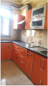 Kitchen Image of 1450 Sq.ft 3 BHK Builder Floor for rent in Sector 46 Gurgaon for Rs. 40000