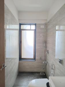 Common Bathroom Image of 700 Sq.ft 1 BHK Apartment / Flat for rent in Rosa Gardenia, Kasarvadavali Thane for Rs. 17003