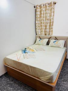 Bedroom Image of 550 Sq.ft 1 RK Apartment / Flat for rent in HSR Layout Bengaluru for Rs. 25000