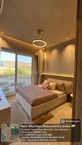 Bedroom Image of 700 Sq.ft 1.5 BHK Apartment / Flat for sale in Raheja Lunaris 1 Callisto, Juinagar Navi Mumbai for Rs. 12000000
