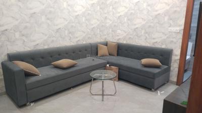 Living Room Image of 500 Sq.ft 1 BHK Builder Floor for rent in Mahalakshmi Nagar Indore for Rs. 19000