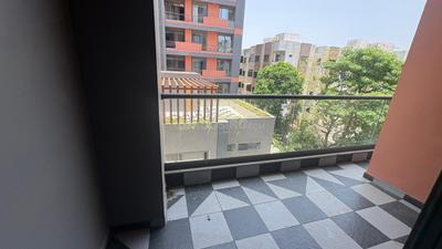 Balcony Image of 1800 Sq.ft 3 BHK Apartment / Flat for rent in Gotri Vadodara for Rs. 26000