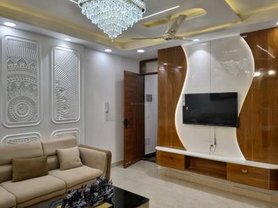 Living Room Image of 810 Sq.ft 3 BHK Apartment / Flat for sale in Dwarka Mor New Delhi for Rs. 5500000