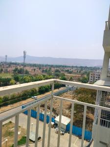 Balcony Image of 800 Sq.ft 2 BHK Apartment / Flat for rent in Godrej Greens, Pisoli Pune for Rs. 17000