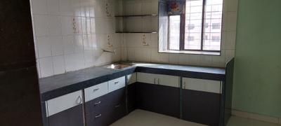 Kitchen Image of 765 Sq.ft 2 BHK Apartment / Flat for rent in Ganesh Shree Ganesh Residency, Dhayari Pune for Rs. 15000