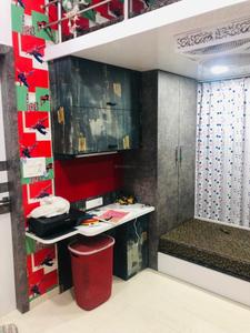 Bedroom Image of 1200 Sq.ft 2 BHK Apartment / Flat for rent in Gee Cee Cloud 36 Phase I, Ghansoli Navi Mumbai for Rs. 55000