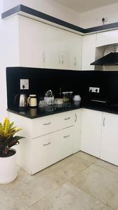 Kitchen Image of 1650 Sq.ft 3 BHK Apartment / Flat for rent in Doon Capital Paradise, Dehrakhas Dehradun for Rs. 52000