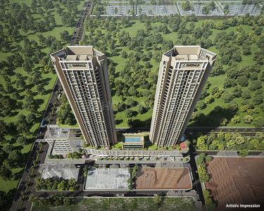 Image of 1720 Sq.ft 3 BHK Apartment / Flat for sale in GeeCee Emerald, Kharghar, Navi Mumbai for Rs. 23000000