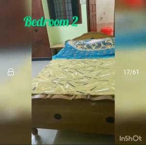 Bedroom Image of 850 Sq.ft 2 BHK Builder Floor for rent in Thiruvanmiyur Chennai for Rs. 35000