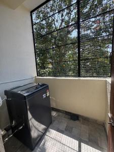 Balcony Image of 650 Sq.ft 1 BHK Apartment / Flat for rent in Indira Nagar Bengaluru for Rs. 45000