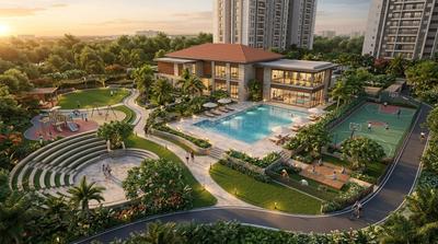 Image of 1820 Sq.ft 3 BHK Apartment / Flat for sale in Whitefield, Bengaluru for Rs. 25900000