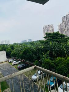 Balcony Image of 900 Sq.ft 2 BHK Apartment / Flat for sale in TATA Eden Court, New Town Kolkata for Rs. 8500000