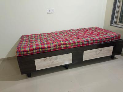 Bedroom Image of 1120 Sq.ft 3 BHK Apartment / Flat for rent in Shree Sai Water Crest, Ambegaon Budruk Pune for Rs. 26000
