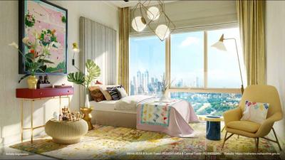Bedroom Image of 1850 Sq.ft 4 BHK Apartment / Flat for sale in Piramal Mahalaxmi, Worli Mumbai for Rs. 138900000
