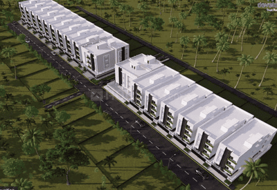 Image of 948 Sq.ft 2 BHK Apartment / Flat for sale in MP Petals, Kundrathur, Chennai for Rs. 6200000