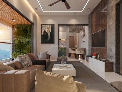 Living Room Image of 1318 Sq.ft 2 BHK Apartment / Flat for sale in Adya Alcove, Wakad Pune for Rs. 11800000