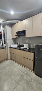 Kitchen Image of 1200 Sq.ft 1 BHK Builder Floor for rent in Sector 17 Gurgaon for Rs. 34000