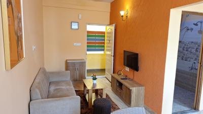 Living Room Image of 710 Sq.ft 1 BHK Builder Floor for rent in Hulimavu Bengaluru for Rs. 20000