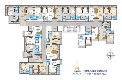 Image of 650 Sq.ft 1 BHK Apartment / Flat for sale in APR Emerald, Dombivli East, Thane for Rs. 3200000