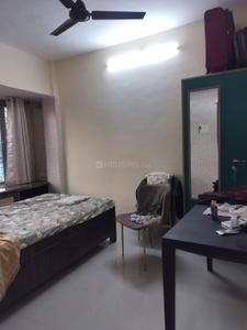 Bedroom Image of 652 Sq.ft 1 BHK Apartment / Flat for rent in Kopar Khairane Navi Mumbai for Rs. 30000