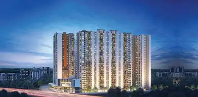 Image of 1321 Sq.ft 3 BHK Apartment / Flat for sale in Paras Rahul Downtown Phase II, Punawale, Pune for Rs. 12400000