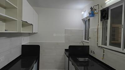 Kitchen Image of 1350 Sq.ft 3 BHK Apartment / Flat for rent in VJ Yashwin Orizzonte Phase 1, Chokhi Dhani Pune for Rs. 50000