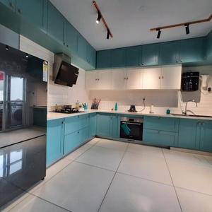 Kitchen Image of 1600 Sq.ft 3 BHK Apartment / Flat for sale in Suguna Upper Crest, RR Nagar Bengaluru for Rs. 24000000