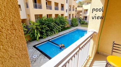 Balcony Image of 1069 Sq.ft 2 BHK Apartment / Flat for rent in Naroo LA Palma Residences, Siolim Goa for Rs. 75000
