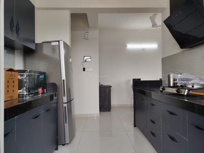 Kitchen Image of 1214 Sq.ft 2 BHK Apartment / Flat for rent in Shantigram Ahmedabad for Rs. 41000