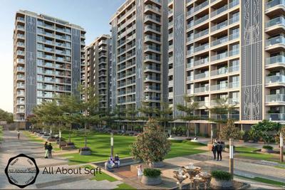 Image of 2300 Sq.ft 3 BHK Apartment / Flat for sale in Vesu, Surat for Rs. 12600000
