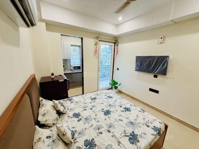 Bedroom Image of 750 Sq.ft 1 RK Builder Floor for rent in Sector 46 Gurgaon for Rs. 23000