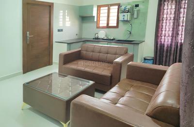 Hall Image of 750 Sq.ft 1 BHK Apartment / Flat for rent in Byrathi Bengaluru for Rs. 26999