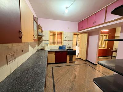 Kitchen Image of 1700 Sq.ft 3 BHK Independent House for rent in Jayamahal Bengaluru for Rs. 40000