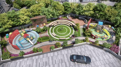 Image of 475 Sq.ft 1 BHK Apartment / Flat for rent in Ashar Axis, Thane West, Thane for Rs. 35000