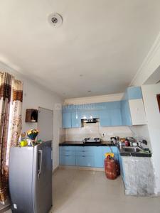 Kitchen Image of 970 Sq.ft 2 BHK Apartment / Flat for rent in Veritas Azuro, Karolan Ka Barh Jaipur for Rs. 25000