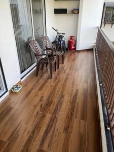 Balcony Image of 2200 Sq.ft 3 BHK Apartment / Flat for rent in Bhayli Vadodara for Rs. 55000