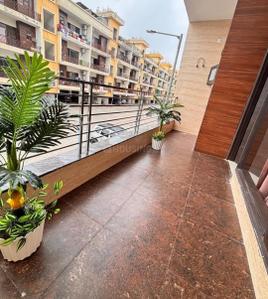 Balcony Image of 3000 Sq.ft 3 BHK Apartment / Flat for rent in Green Lotus Saksham, Nabha Zirakpur for Rs. 24000