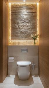 Bathroom Image of 993 Sq.ft 3 BHK Apartment / Flat for sale in Raunak Centrum, Chembur Mumbai for Rs. 29000000