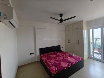 Bedroom Image of 1400 Sq.ft 3 BHK Apartment / Flat for rent in Sankalp The Index, Jagatpura Jaipur for Rs. 60000