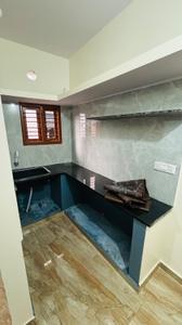 Kitchen Image of 500 Sq.ft 1 BHK Builder Floor for sale in Totadaguddadahalli Bengaluru for Rs. 100000
