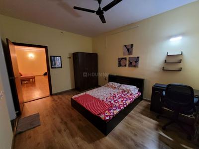 Bedroom Image of 900 Sq.ft 1 BHK Apartment / Flat for rent in Prestige Shantiniketan, Whitefield Bengaluru for Rs. 34000
