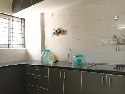 Kitchen Image of 600 Sq.ft 1 BHK Independent House for rent in Bellandur Bengaluru for Rs. 25500