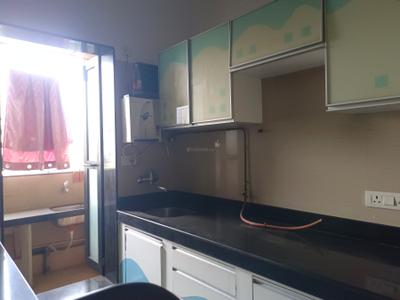Kitchen Image of 698 Sq.ft 1 BHK Apartment / Flat for sale in Raheja Residency, Malad East Mumbai for Rs. 15700000