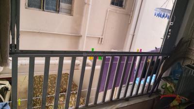 Balcony Image of 1108 Sq.ft 2 BHK Apartment / Flat for sale in Airport Gate no. 1 Kolkata for Rs. 6000000