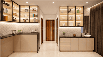 Image of 1670 Sq.ft 3 BHK Apartment / Flat for rent in Sumadhura The Olympus, Financial District, Hyderabad for Rs. 80000