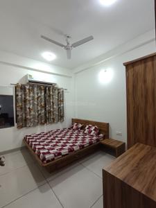 Bedroom Image of 650 Sq.ft 1 BHK Apartment / Flat for rent in Scheme No 113 Indore for Rs. 21999