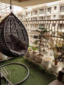 Balcony Image of 1120 Sq.ft 2 BHK Apartment / Flat for rent in Ashiana Aangan, Milakpur Goojar Bhiwadi for Rs. 20000