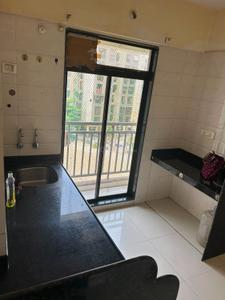 Kitchen Image of 545 Sq.ft 1 BHK Apartment / Flat for rent in Laxmi Galaxy A2 And A3, Diva Thane for Rs. 9500