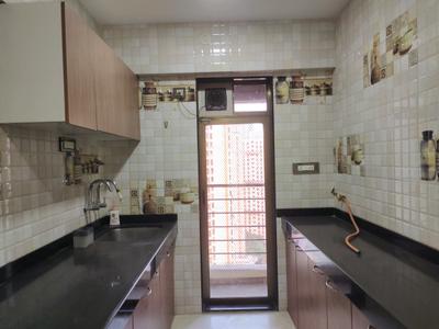 Kitchen Image of 800 Sq.ft 2 BHK Apartment / Flat for sale in Dharti Pressidio, Malad West Mumbai for Rs. 13000000